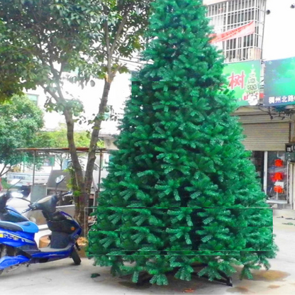 Árvore Pinheiro De Natal Modelo Super Luxo Cor Verde Green 3 metros a 5 metros