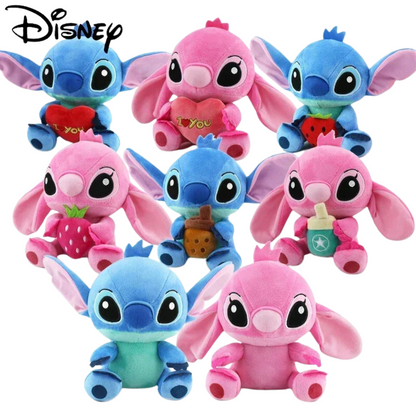 Disney - Pelúcia Stitch Big Feet 20 cm, Azul