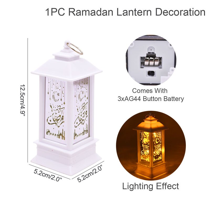 Lanterna Vento LED Alimentadas por Bateria