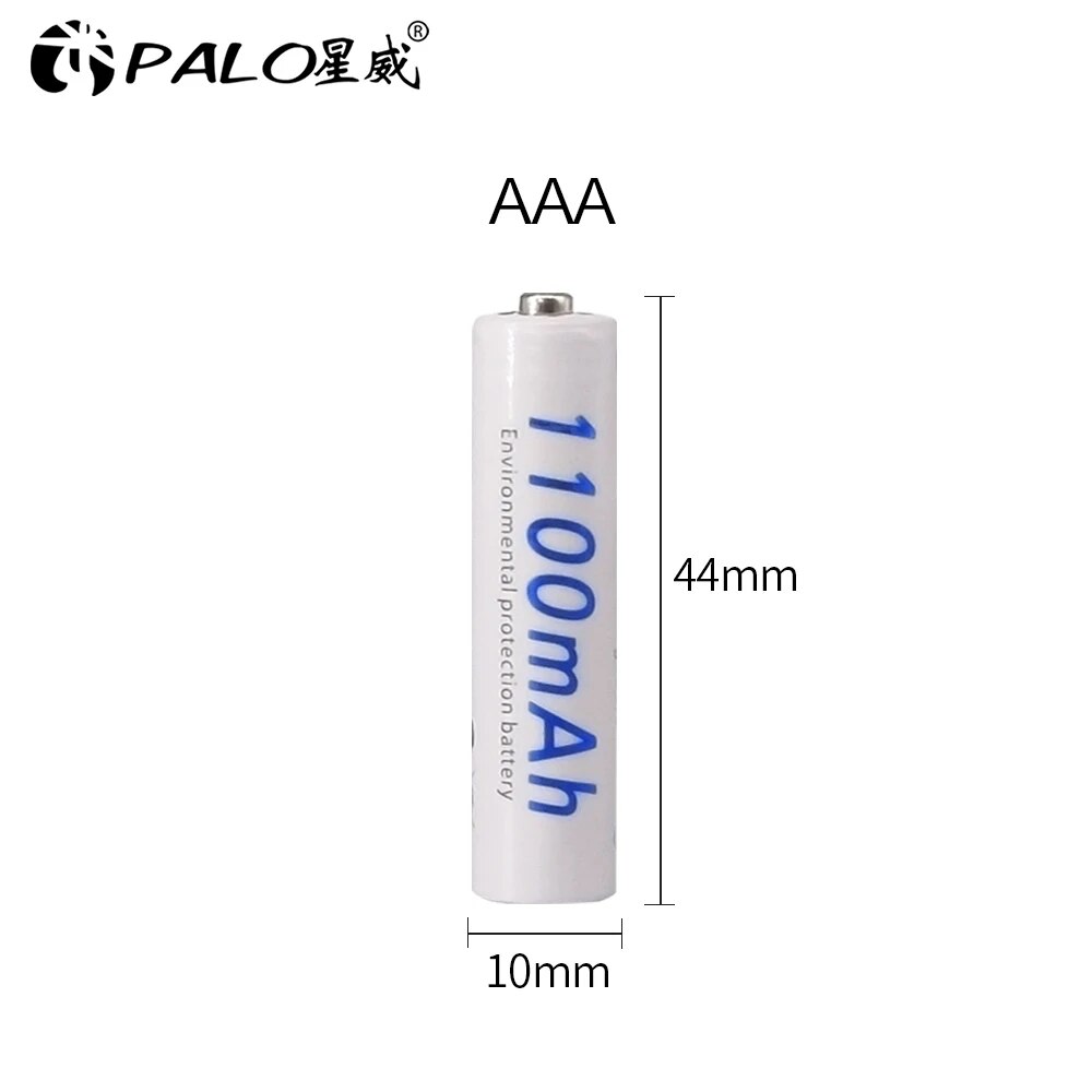 Pilha Recarregável AAA 2700mAh Blister com 4 unidades