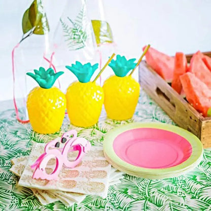 40 peças de decorações de festa havaianas luau redemoinhos pendurados, tropical