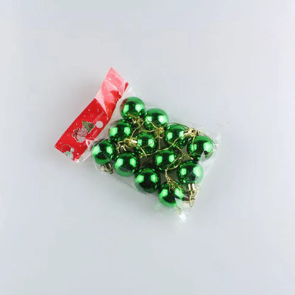 Bolinha natal pequeno 3cm