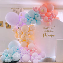 Carregar imagem no visualizador da galeria, 2/5 Peças 18 Polegadas Balões De Macaron Pastel Balão Gigante De Noivado Decoração
