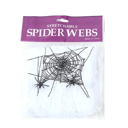 Teia de Aranha Colorida Halloween Teia de Aranha Elástica de 300m² Coteia Colorida
