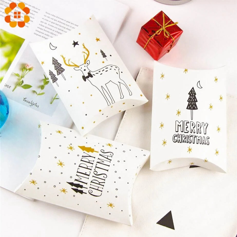 Caixa De Doces Feriado Enfeite De Papai Noel Papel De Embrulho