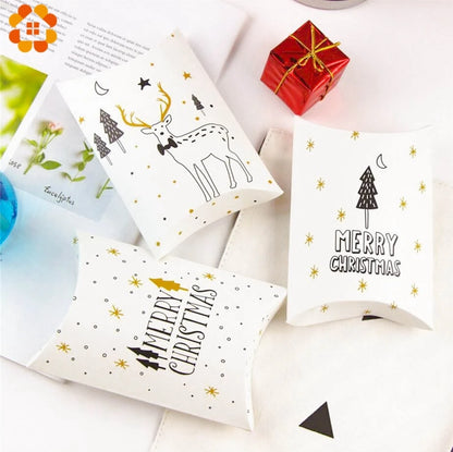 Caixa De Doces Feriado Enfeite De Papai Noel Papel De Embrulho