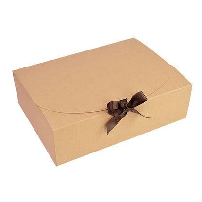 Caixas de papel Kraft de tamanho grande 1 Pacote c/4 peças