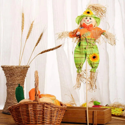 kit c/1 Espantalho palha decoração festa junina 40cm*15.7 Pol./10cm*3.93 Pol.