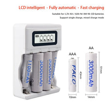 Carregar imagem no visualizador da galeria, Pilha Recarregável AAA 2700mAh Blister com 4 unidades
