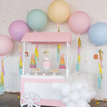 Carregar imagem no visualizador da galeria, 2/5 Peças 18 Polegadas Balões De Macaron Pastel Balão Gigante De Noivado Decoração
