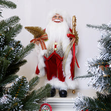 Carregar imagem no visualizador da galeria, Natal papai noel bonecas de pelúcia em pé brinquedo decoração feriado ano novo
