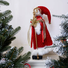 Carregar imagem no visualizador da galeria, Natal papai noel bonecas de pelúcia em pé brinquedo decoração feriado ano novo
