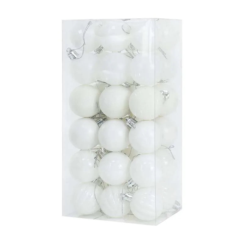 36 Pçs Ornamento de Bolas de Natal 4cm Pendant Ball Bola de Natal