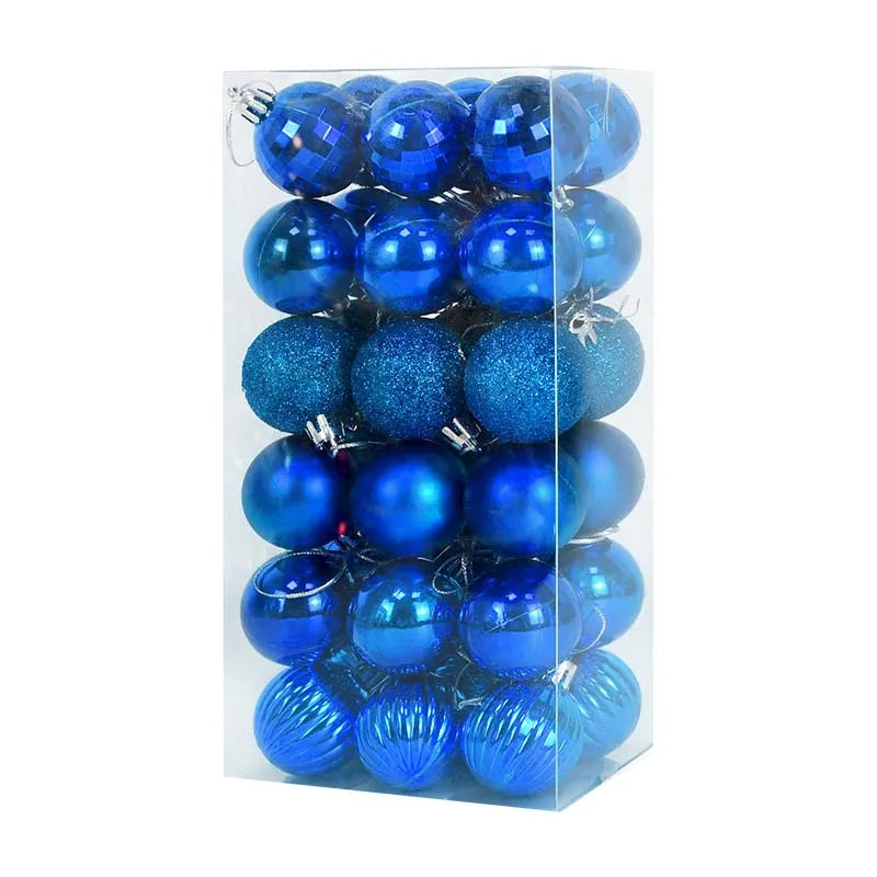 36 Pçs Ornamento de Bolas de Natal 4cm Pendant Ball Bola de Natal