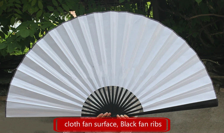 Leque Leques de mão dobrável 120x220cm, ventilador, cor lisa japonesa, grande, dobrável