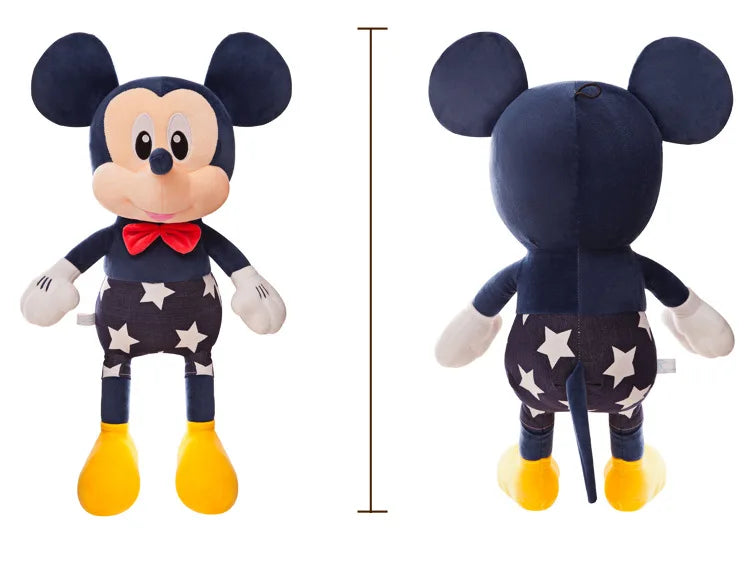 Boneco Mickey e Minnie Pelúcia Macio Estrela Mickey Minnie Bonecos