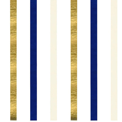 Decoração de festa de aniversário, banner de fundo azul marinho e dourado