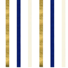 Carregar imagem no visualizador da galeria, Decoração de festa de aniversário, banner de fundo azul marinho e dourado
