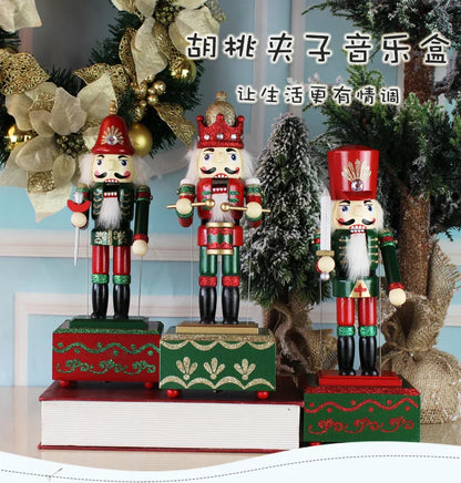 Quebra-nozes de Natal Papai Noel – Boneco de Papai Noel de Natal Quebra-Nozes