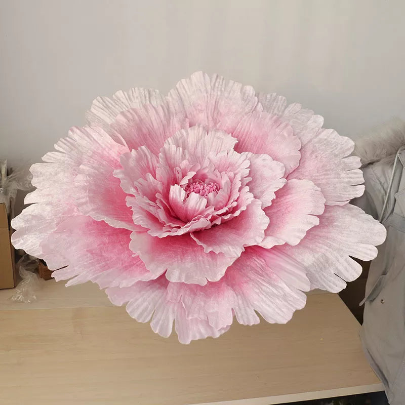 Flor artificial gigante de 80 cm Rosa