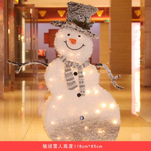 Carregar imagem no visualizador da galeria, Boneco de neve de Natal com LED
