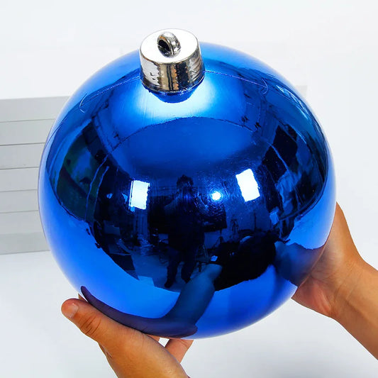 Bola de Natal de 150mm (250 mm) de Diâmetro Enfeite Bola Gigante Galvanizado Árvore