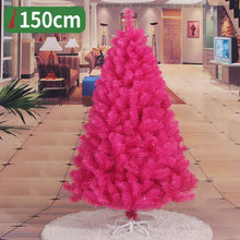 Carregar imagem no visualizador da galeria, Árvore de Natal rosa artificial de 240m, árvore de Natal com 1005 pontas de galhos
