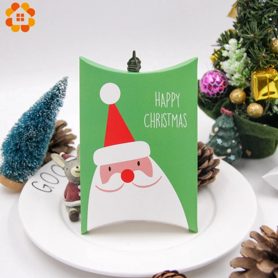 Caixa De Doces Feriado Enfeite De Papai Noel Papel De Embrulho