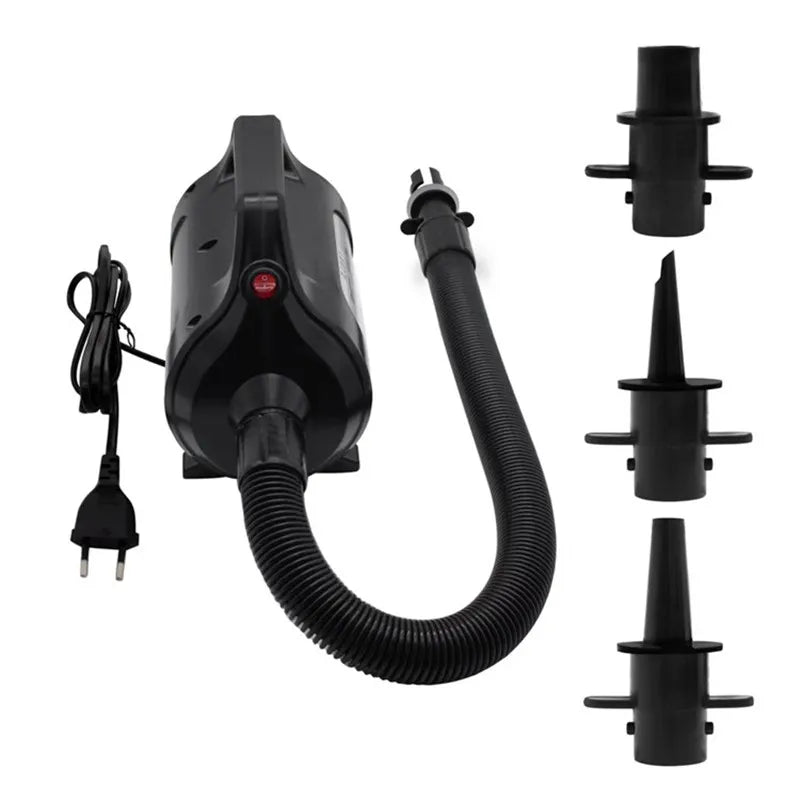 Inflador Elétrico Borosino , Preto reforçada de 600W