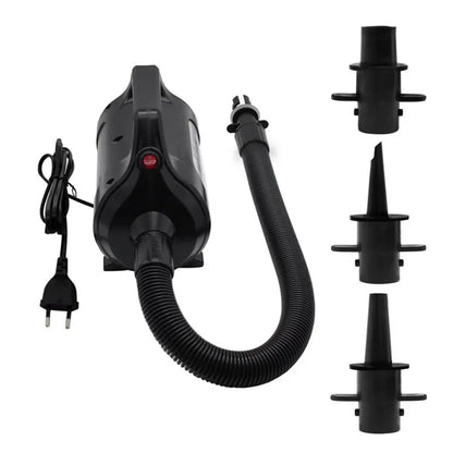 Inflador Elétrico Borosino , Preto reforçada de 600W