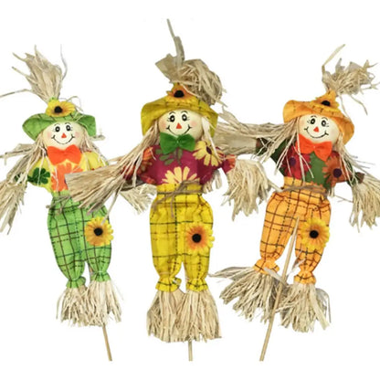 kit c/1 Espantalho palha decoração festa junina 40cm*15.7 Pol./10cm*3.93 Pol.