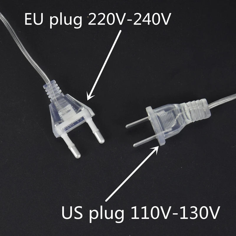 Pisca Pisca Luzes de Arvore de Natal Linha Premium 220v LED Branco Quente