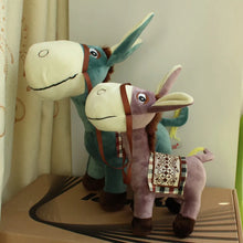 Carregar imagem no visualizador da galeria, Mini burro de pelúcia brinquedo de pelúcia fofo burro macio brinquedo de pelúcia
