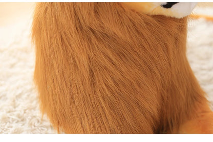 Leão Realista Artificial Tema Fazendinha Safari Zoológico Para Festas e Aniversários Animais