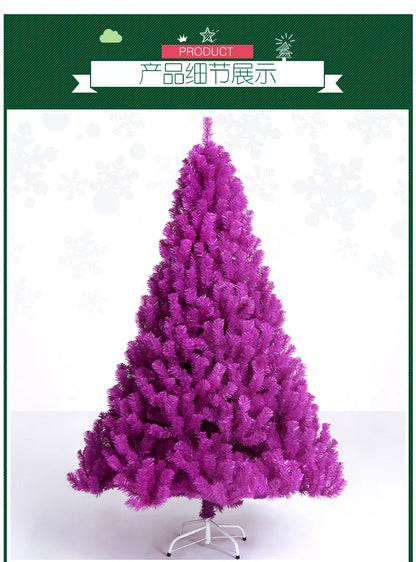 Árvore de natal artificial Roxo