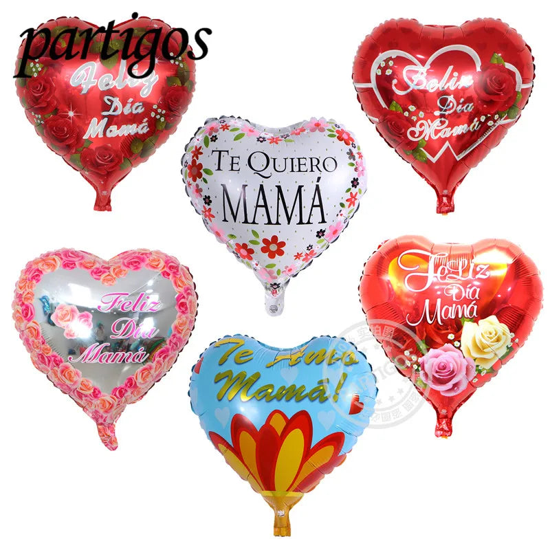 Decoração com balões feita com amor para homenagear sua mãe no Dia das Mães