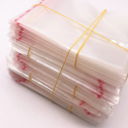 Saco Adesivado Saquinho Plastico Transparente 12x12 - 100 unidades