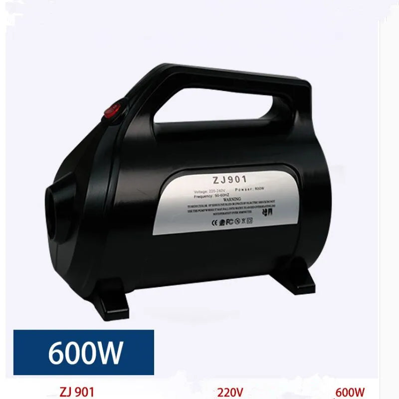 Inflador Elétrico Borosino , Preto reforçada de 600W