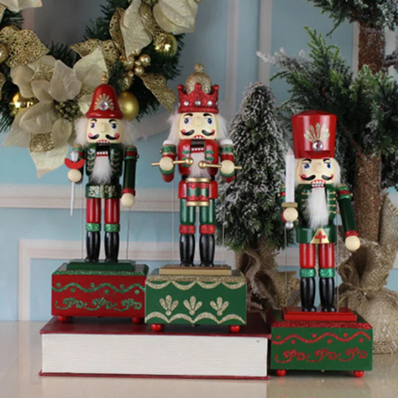 Quebra-nozes de Natal Papai Noel – Boneco de Papai Noel de Natal Quebra-Nozes