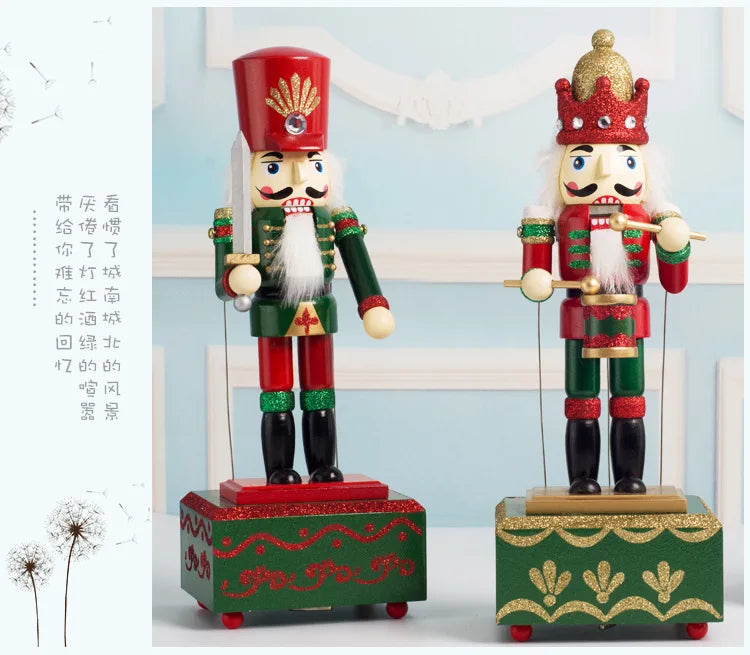 Quebra-nozes de Natal Papai Noel – Boneco de Papai Noel de Natal Quebra-Nozes