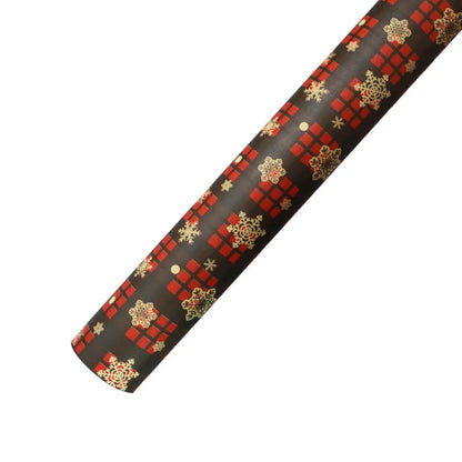 Papel kraft Embrulho Impressão Natal Folhas Papel de Embrulho de Caixa Presente e Natal