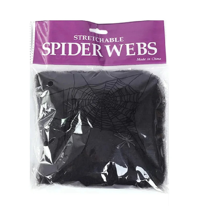 Teia de Aranha Colorida Halloween Teia de Aranha Elástica de 300m² Coteia Colorida