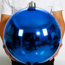 Carregar imagem no visualizador da galeria, Kit 60cm Bola De Natal 10cm Grande Vermelho Dourado Azul Prata
