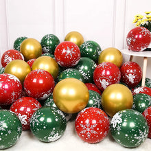 Carregar imagem no visualizador da galeria, 10/30pcs Balão De Látex Do Dia De Natal Elk Feliz Decoração De Sala Balões
