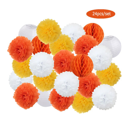 Kit De Festa De Pompons De Papel Bola De Favo