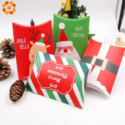 Caixa De Doces Feriado Enfeite De Papai Noel Papel De Embrulho