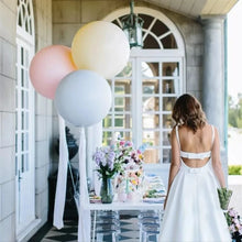 Carregar imagem no visualizador da galeria, 2/5 Peças 18 Polegadas Balões De Macaron Pastel Balão Gigante De Noivado Decoração
