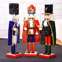 Carregar imagem no visualizador da galeria, Soldado madeira, quebra-nozes quatro personagens de contos de fadas decoração
