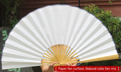 Leque Leques de mão dobrável 120x220cm, ventilador, cor lisa japonesa, grande, dobrável