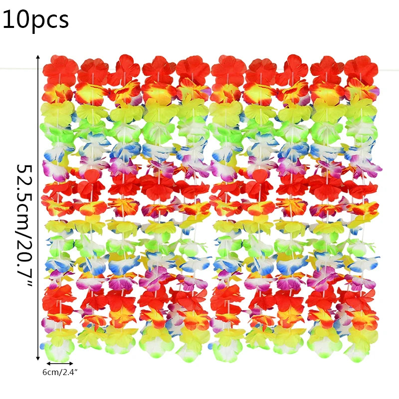 40 peças de decorações de festa havaianas luau redemoinhos pendurados, tropical